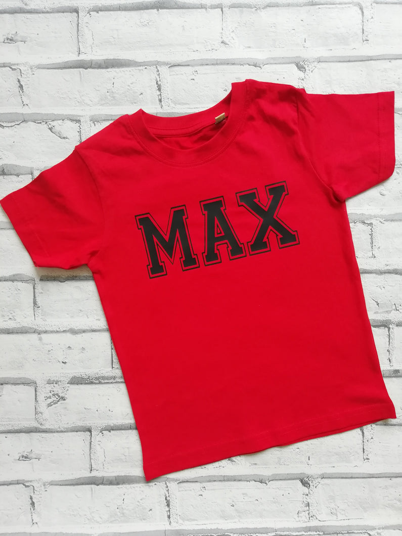 Varsity Name Tee