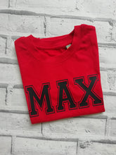 Load image into Gallery viewer, Varsity Name Tee