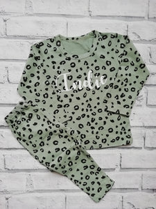 Leopard Print Loungewear